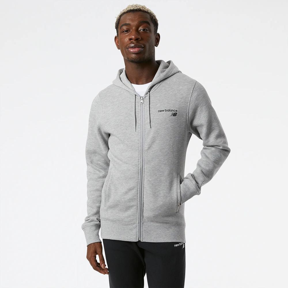 Blúzka Dresová New Balance MJ03907AG - šedý