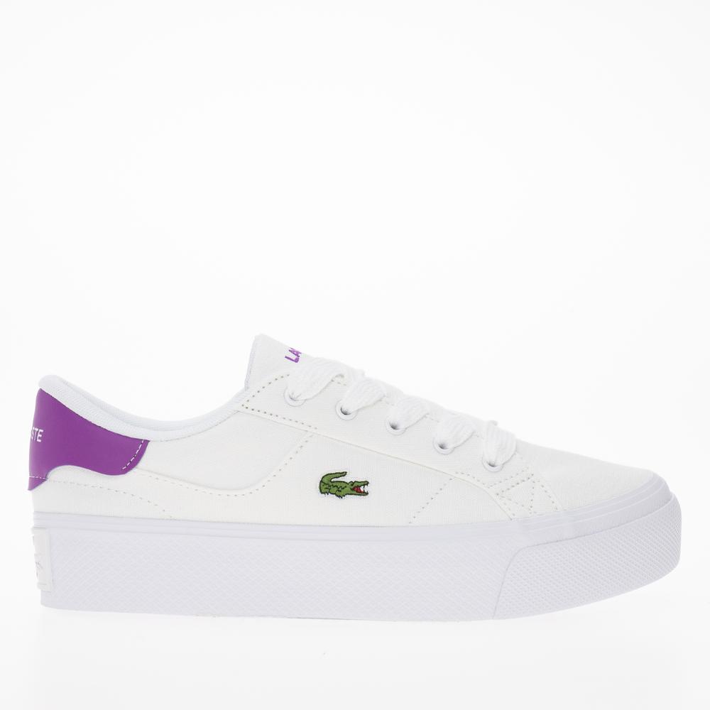 Topánky Lacoste Ziane Platform Textile 745CFA0012-Z54 - biele