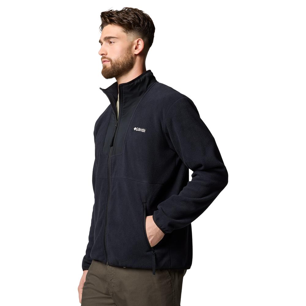 Mužský blúzka dresová Columbia Sequoia Grove Fleece 2095891011 - čierne