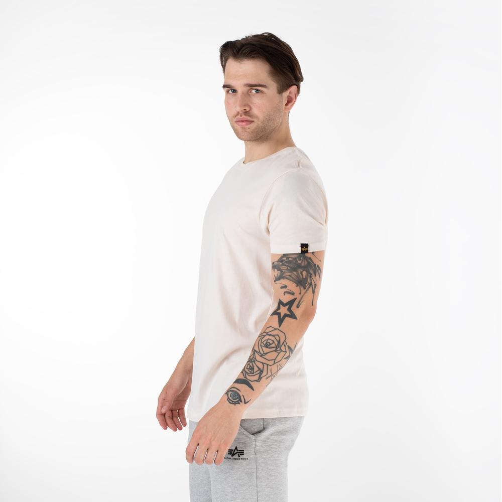 Tričko Alpha Industries USN Blood Chit T 2 136503578 - béžové