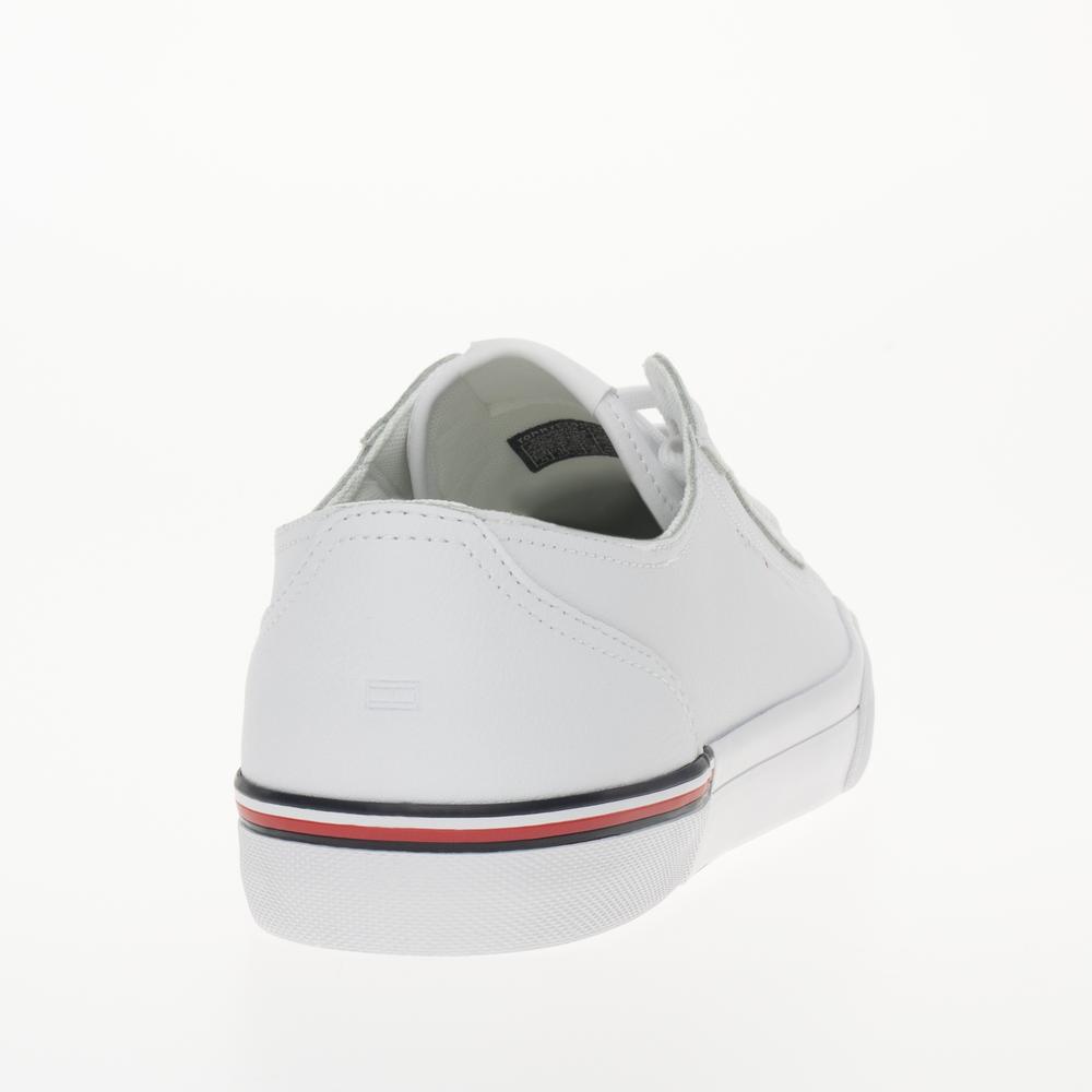 Topánky Tommy Hilfiger Corporate Vulc Leather FM0FM04953-YBS - biele
