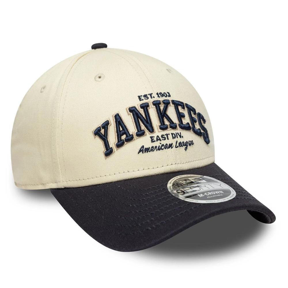 Čiapka pánske New Era 9FORTY New York Yankees MLB Wordmark 60771808 - béžové