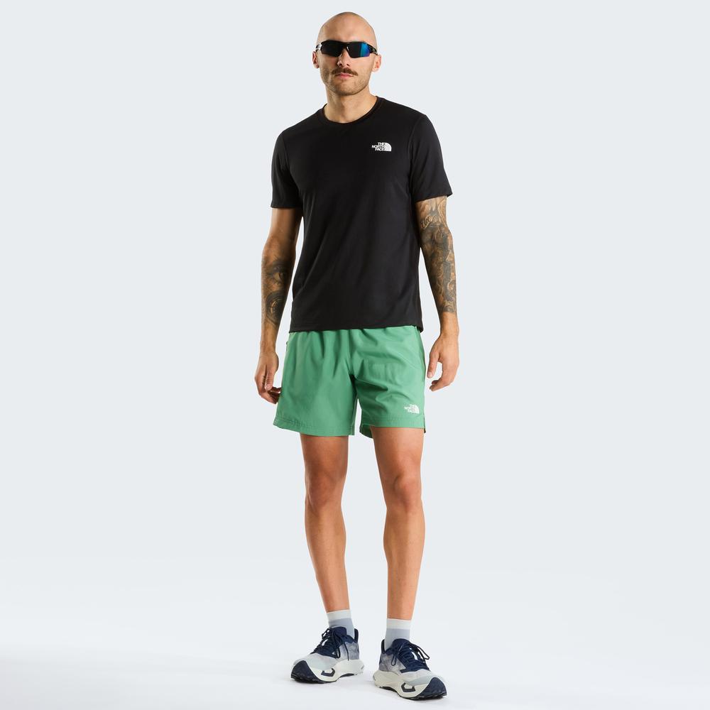 Pánske Šortky The North Face 7" 24/7 0A3O1BG571 - zelené
