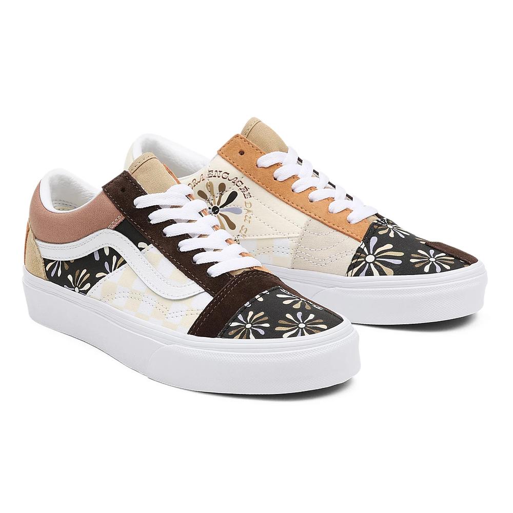 Topánky Vans Divine Energy Old Skool Patchwork VN0A7Q4PAS01 - viacfarebné