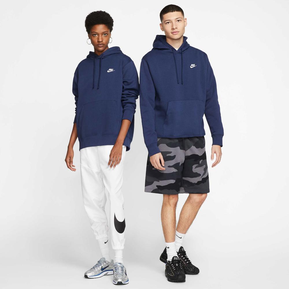 Blúza Nike NSW Club Fleece BV2654-410 - tmavomodré