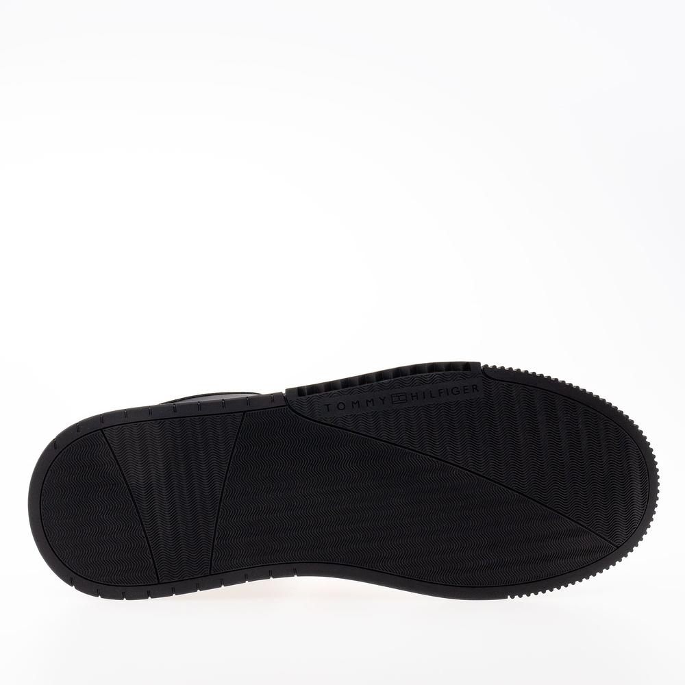 Topánky Tommy Hilfiger Supercup Stripes Leather Ess FM0FM04895-BDS - čierne