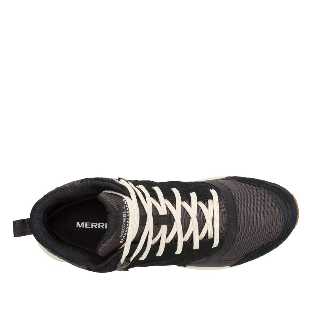 Pánske topánky Merrell Tempo Sol Mid Waterproof J038731 - čierne