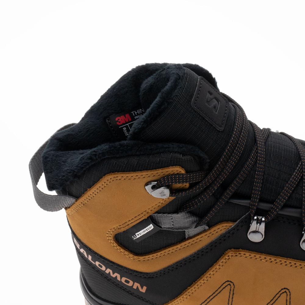 Topánky Salomon Outchill Thinsulate Climasalomon L47381900 - hnedé