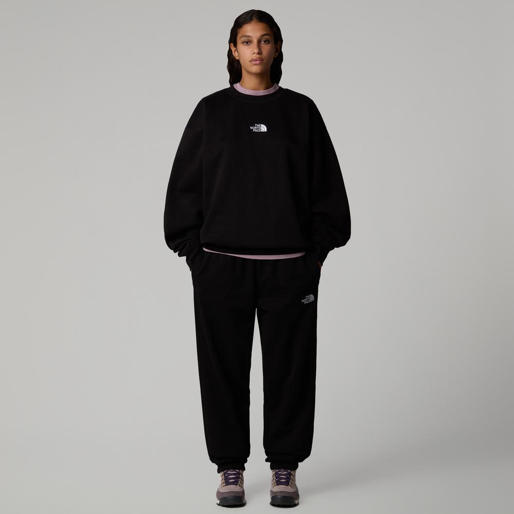 Blúza The North Face Essential Crew 0A89EPJK31 - čierne