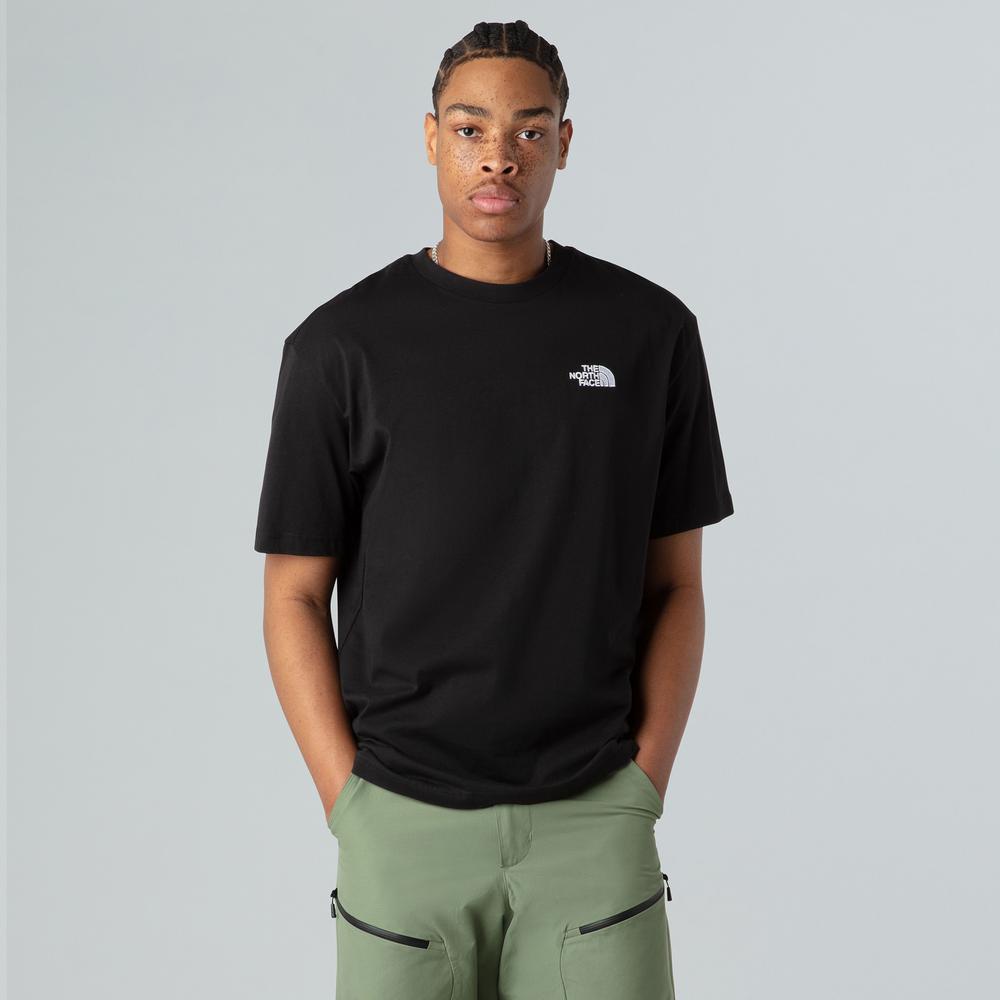 Tričko The North Face Simple Dome 0A87NRJK31 - čierne