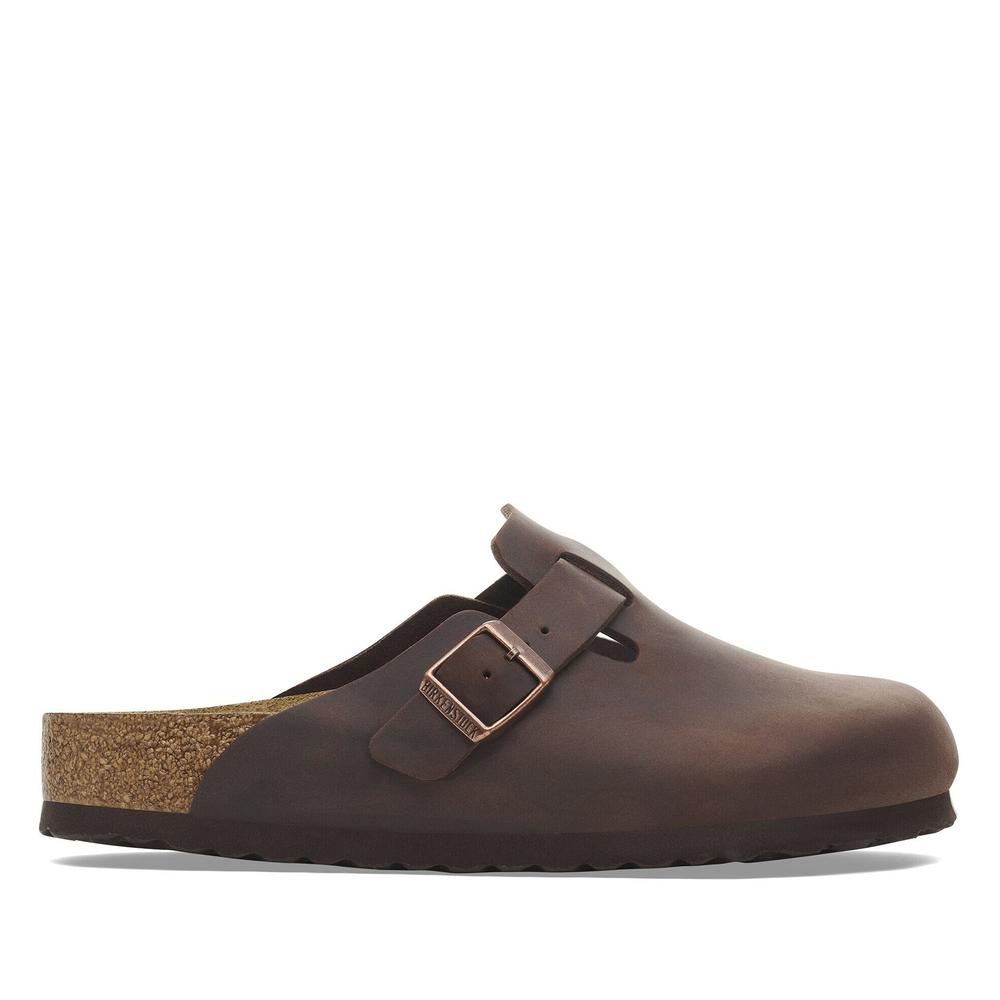 Klapky unisex Birkenstock Boston SFB 159711 - hnedé