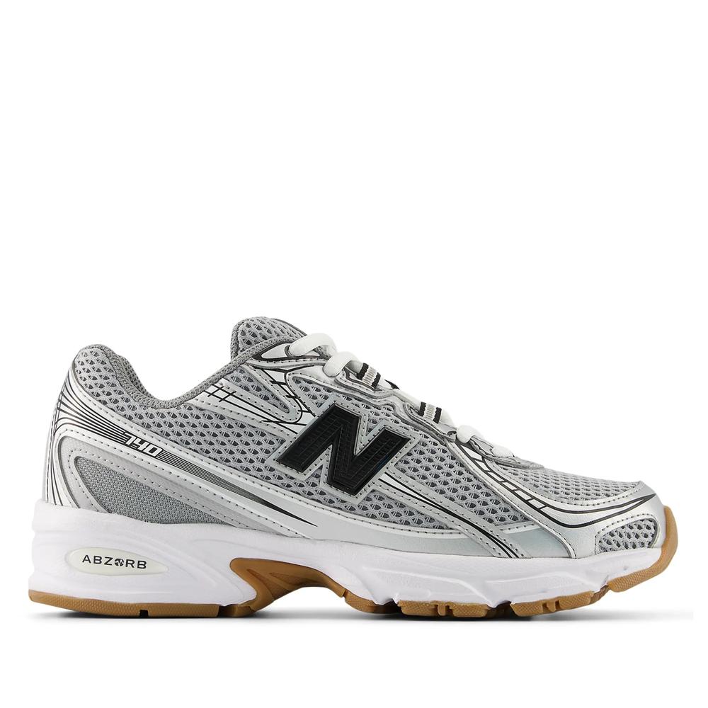 Detské topánky New Balance GR740GB - šedý