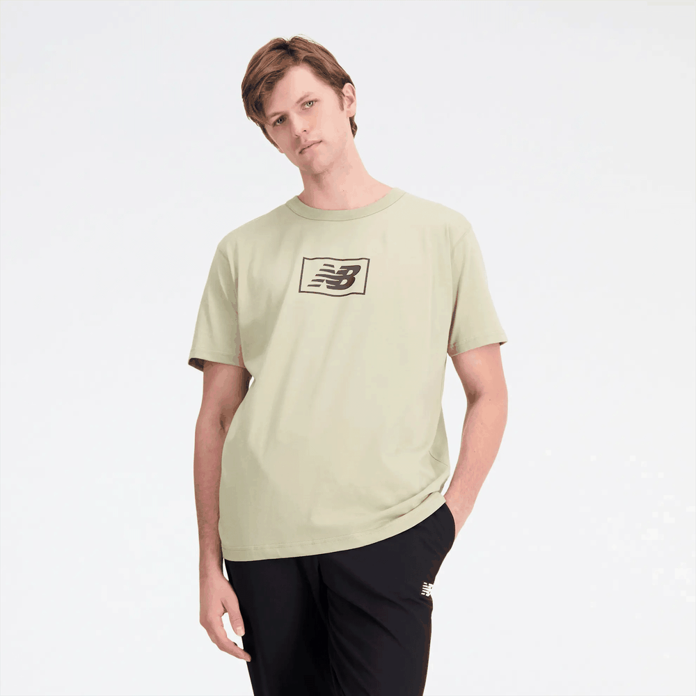 Pánske tričko New Balance MT33512FUG - zelené