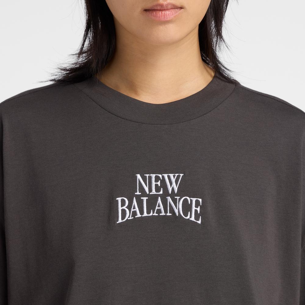 Dámske tričko New Balance WT61974VABR - čierne