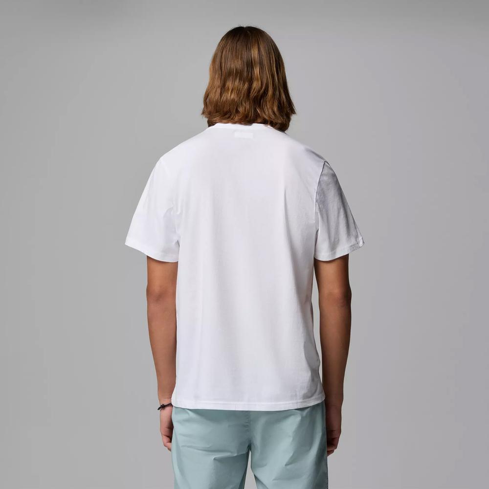 Mužský tričko Columbia CSC Basic Logo 2155001100 - biele