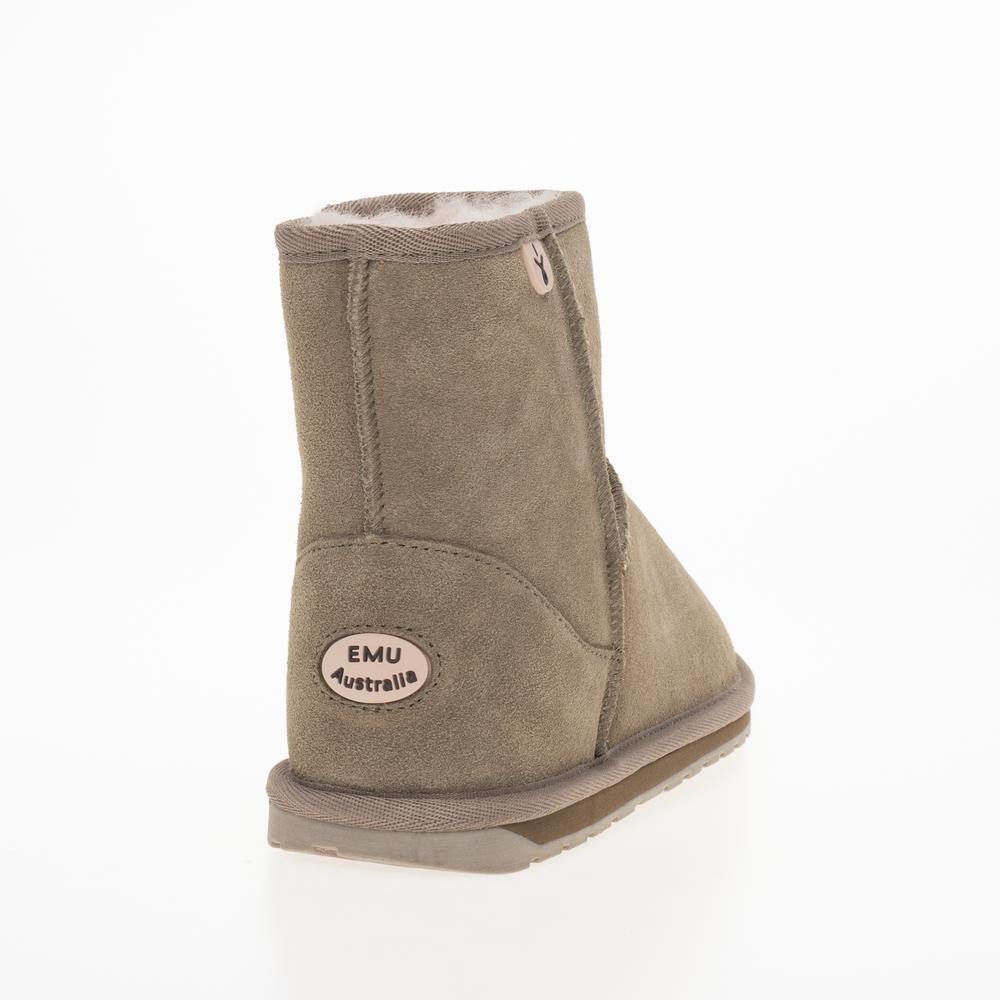 Topánky Emu Australia Wallaby Mini Teens T10103MUSH - hnedé
