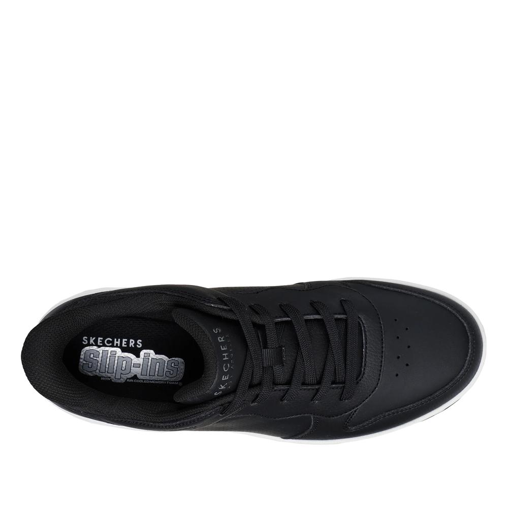 Topánky Skechers Slip-ins: Uno Court - Acacia 183151BLK - čierne
