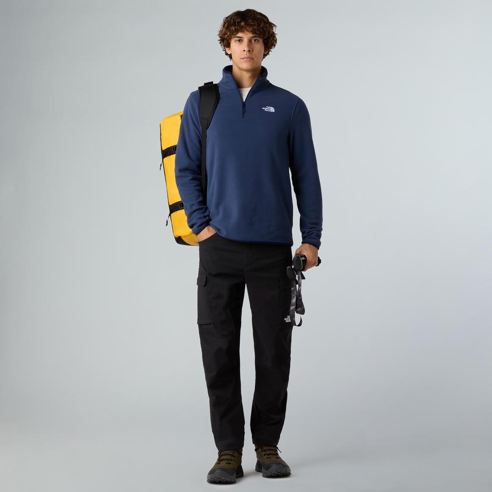 Blúza pánske The North Face Glacier 1/4 Zip Fleece 0A8D0Q8K21 - tmavomodré