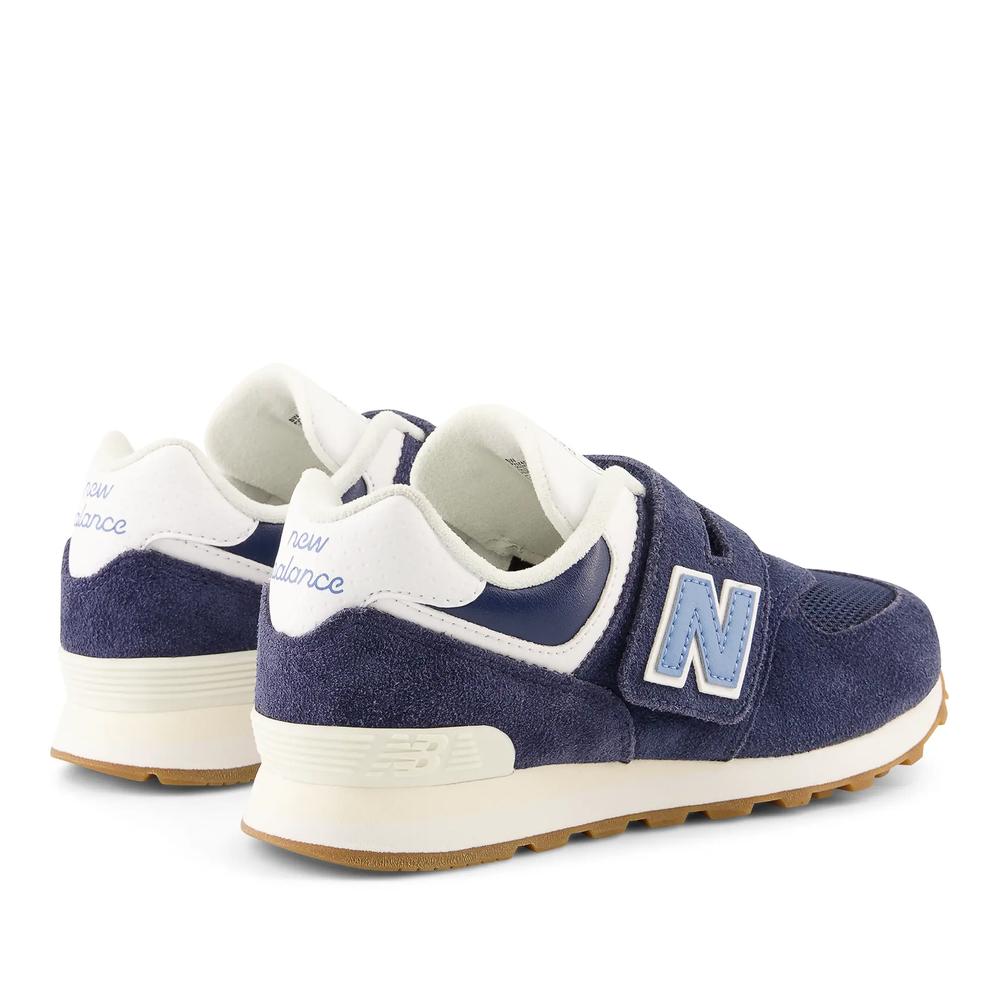 Detské topánky New Balance PV574CU1 - tmavomodré