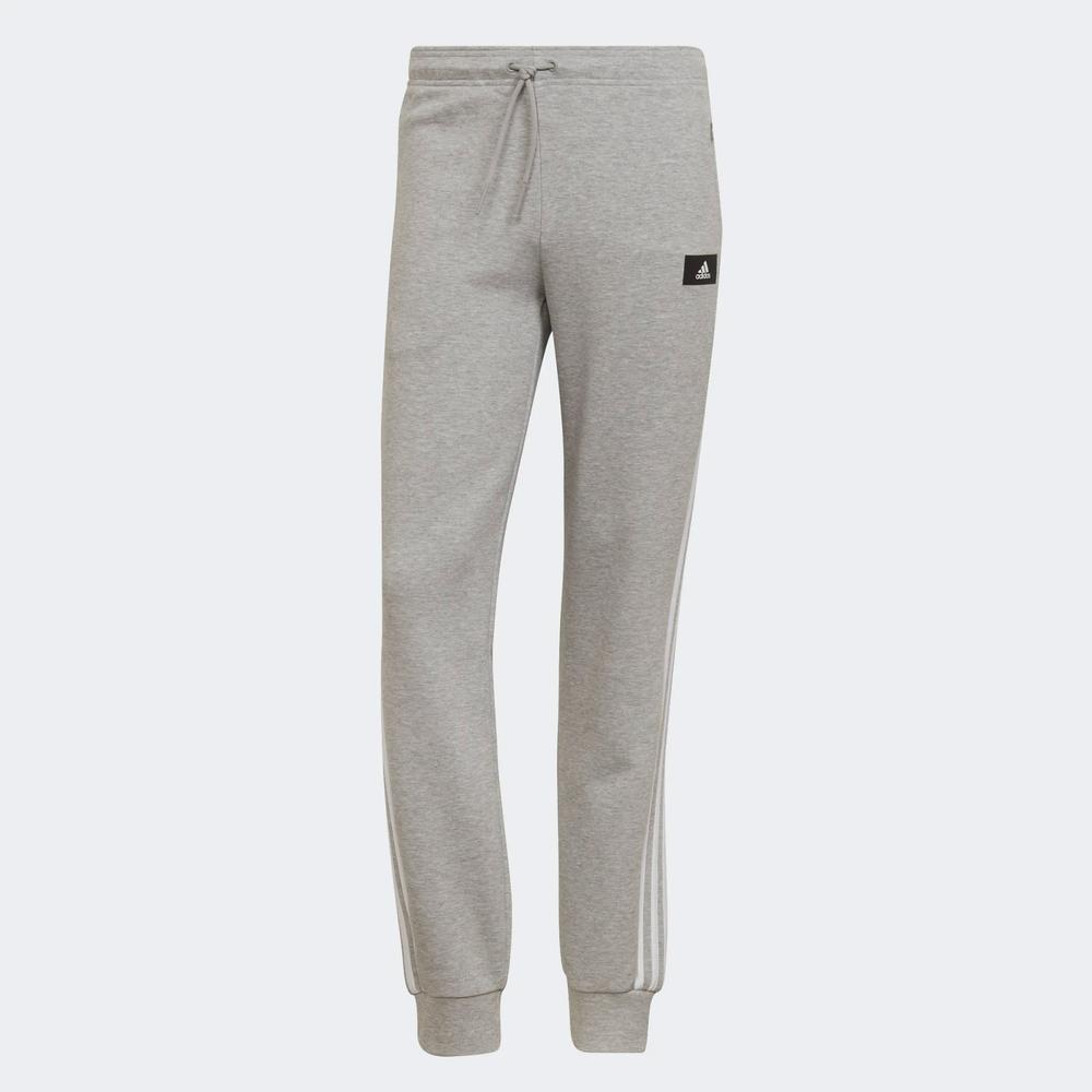 Nohavice adidas Sportswear Future Icons 3-Stripes Regular Fit H57312 - šedý