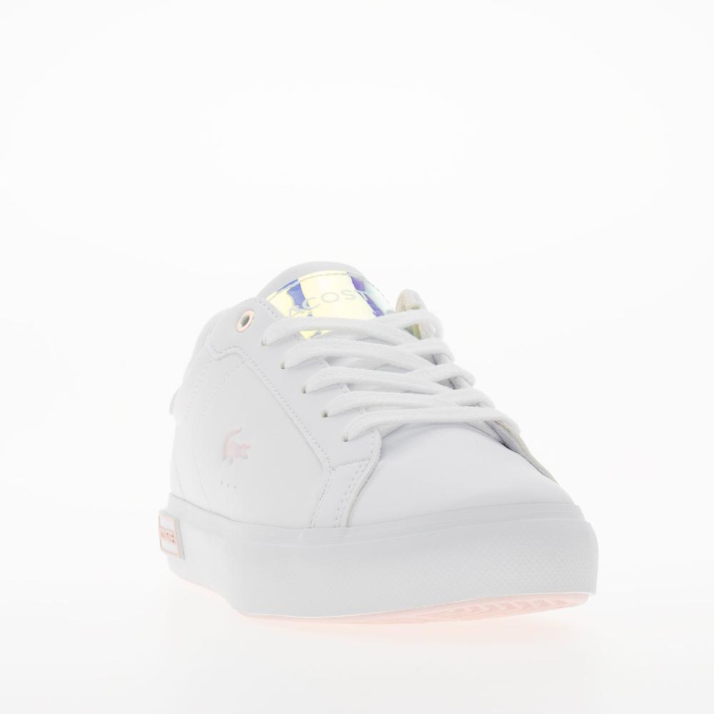 Topánky Lacoste Powercourt 747SUJ0013-1Y9 - biele