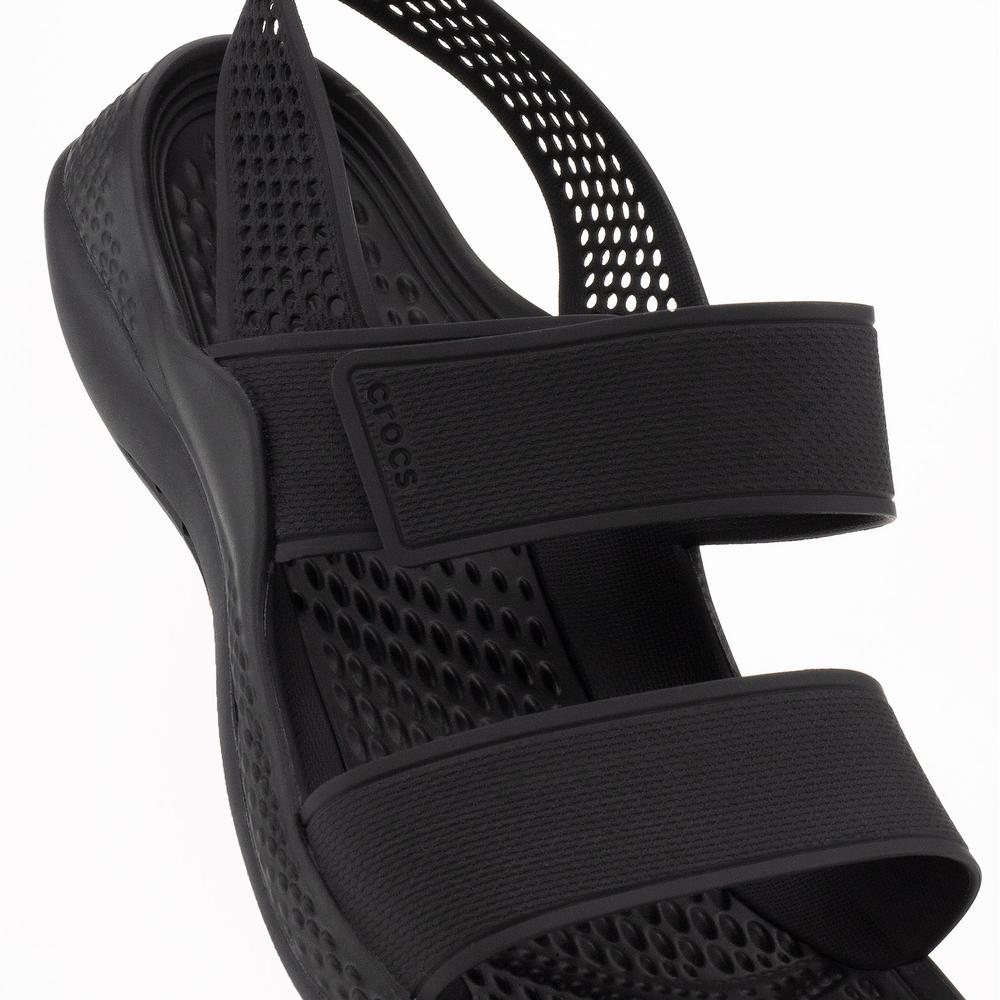 Klapky Crocs Literide 360 Sandal 206711-001 - čierne