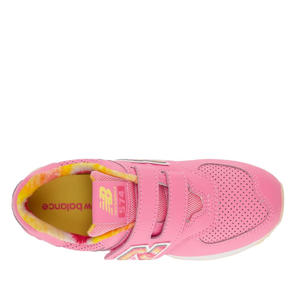Detské topánky New Balance PV574KP - ružové