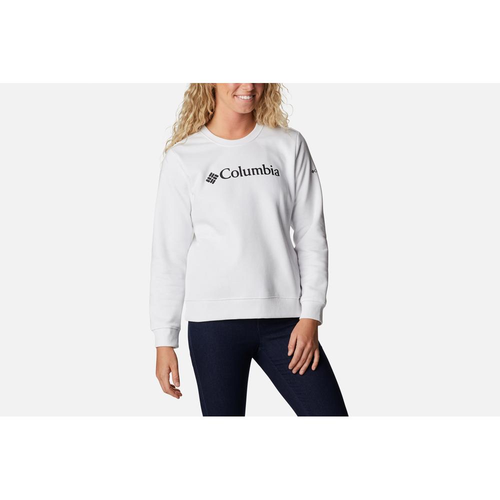 Blúza Columbia Logo Crew 1895741103 - biele