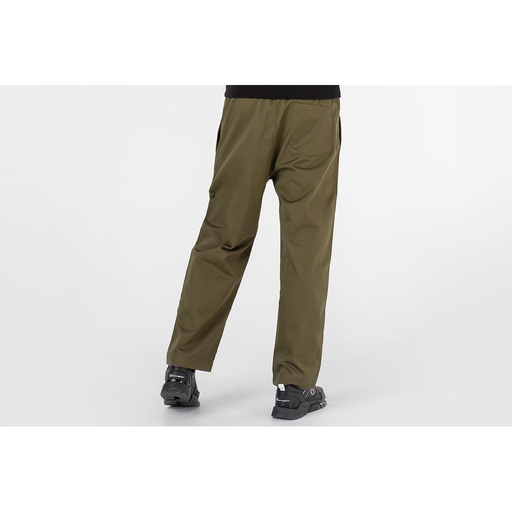 Nohavice Champion Straight Leg Cropped Woven 216544-GS556 - zelené