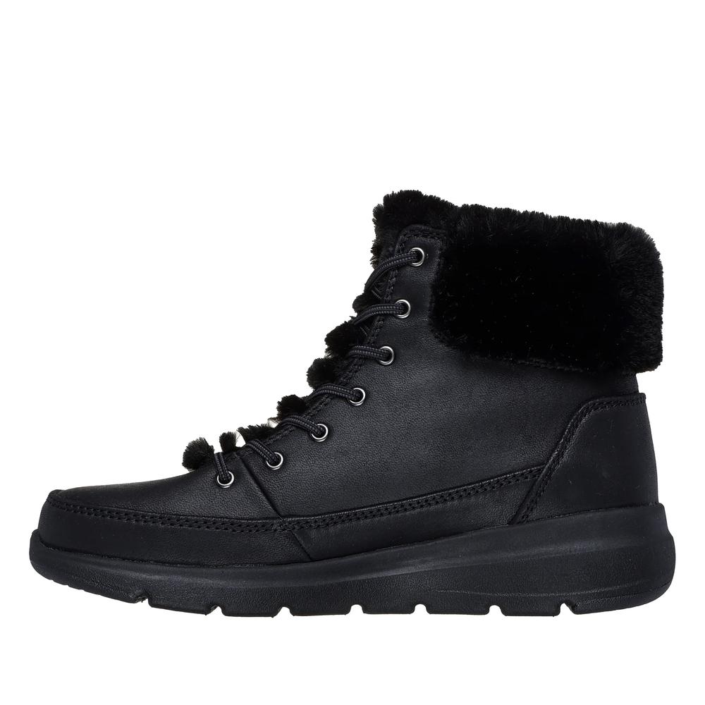Topánky dámske Skechers Glacial Ultra Wonderland 144202BBK - čierne