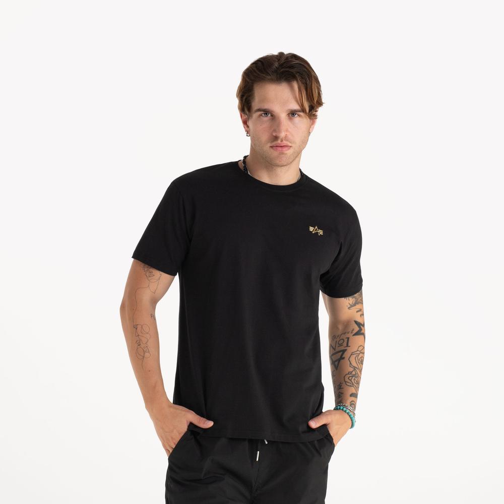 Tričko Alpha Industries 3D Small Logo 14851103 - čierne