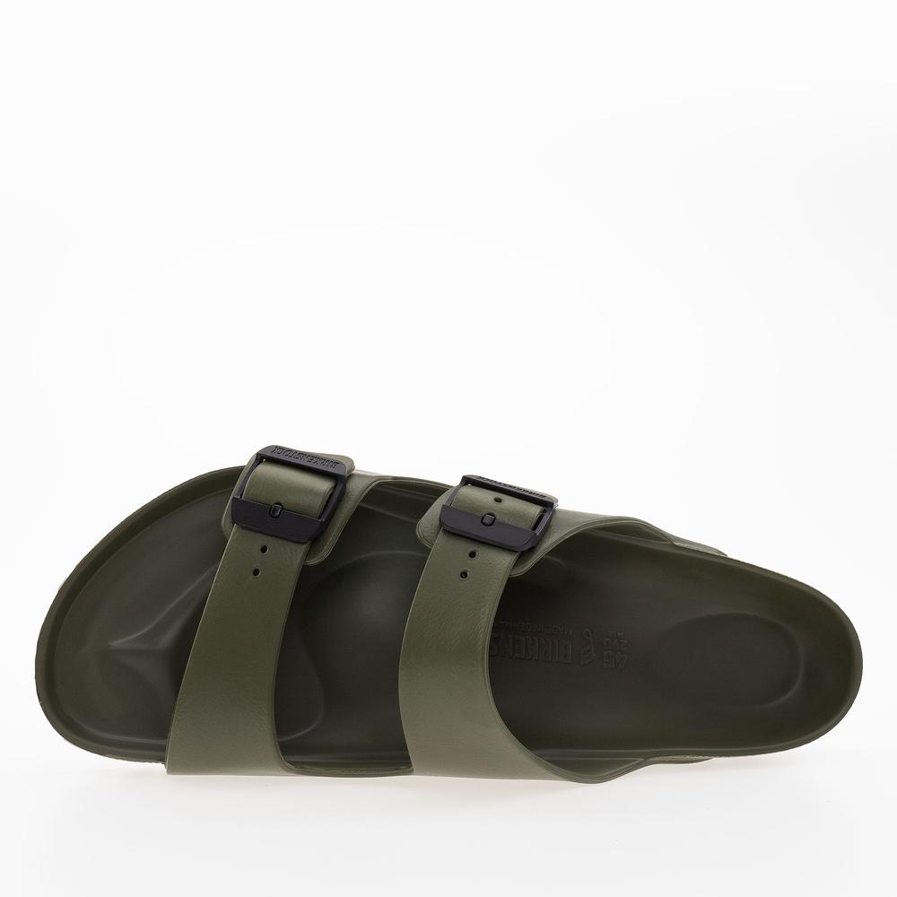 Klapky Birkenstock Arizona Stealth Buckle 1029764 - zelené