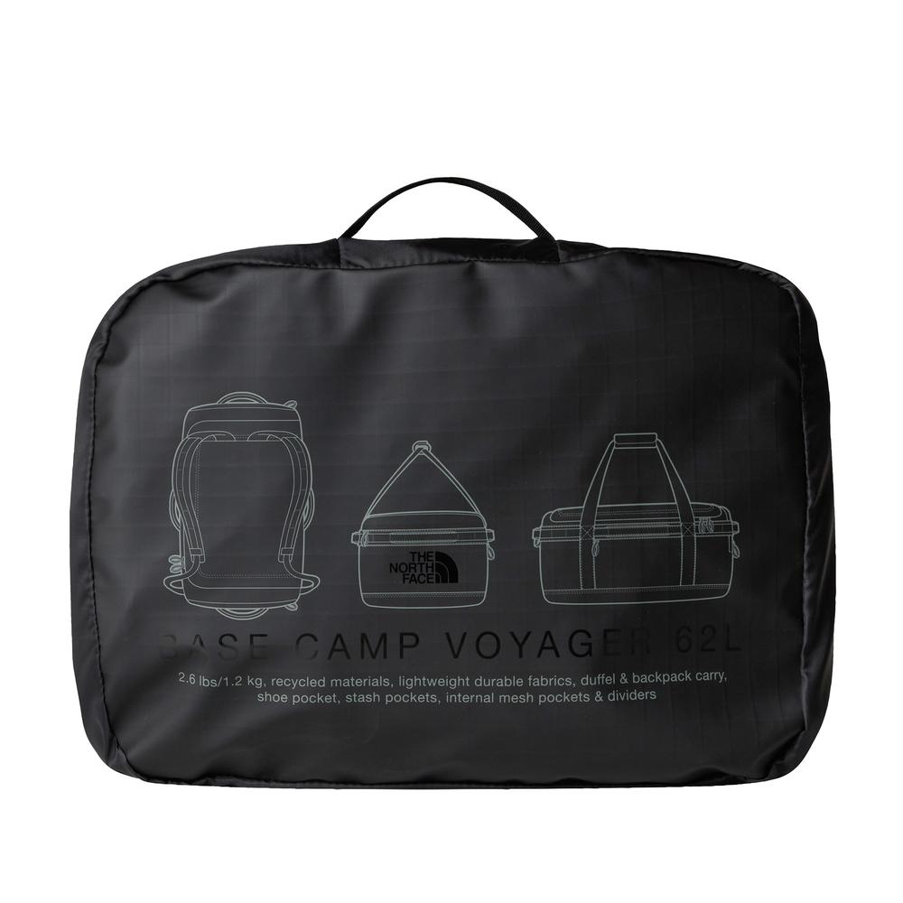 Taška The North Face Base Camp Voyager 62L 0A52S3KT01 - čierne