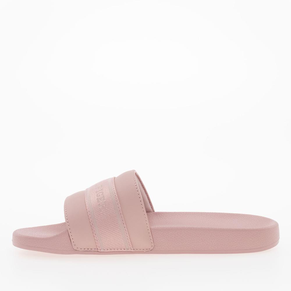 Klapky Tommy Hilfiger Poolside With Webbing Slide FW0FW08529-TQN - ružové