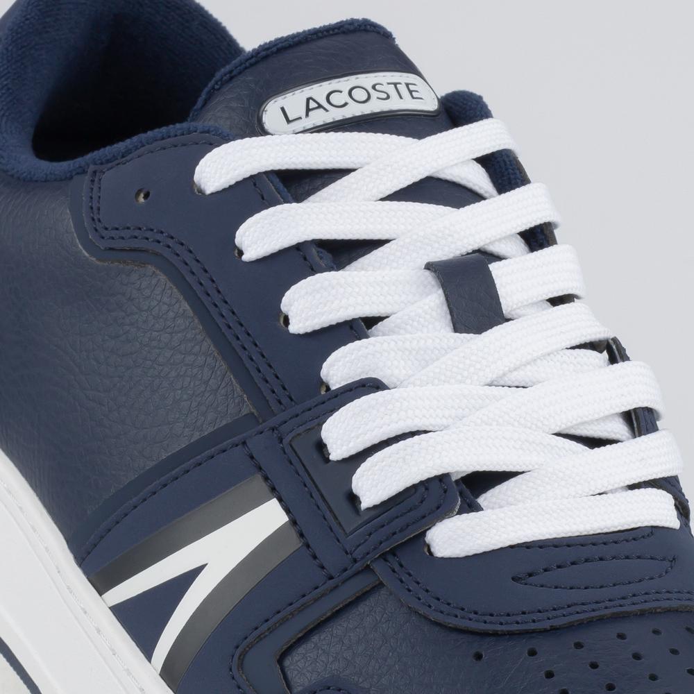 Topánky Lacoste Leather Colour-Pop Trainers 743SMA0075-092 - tmavomodré