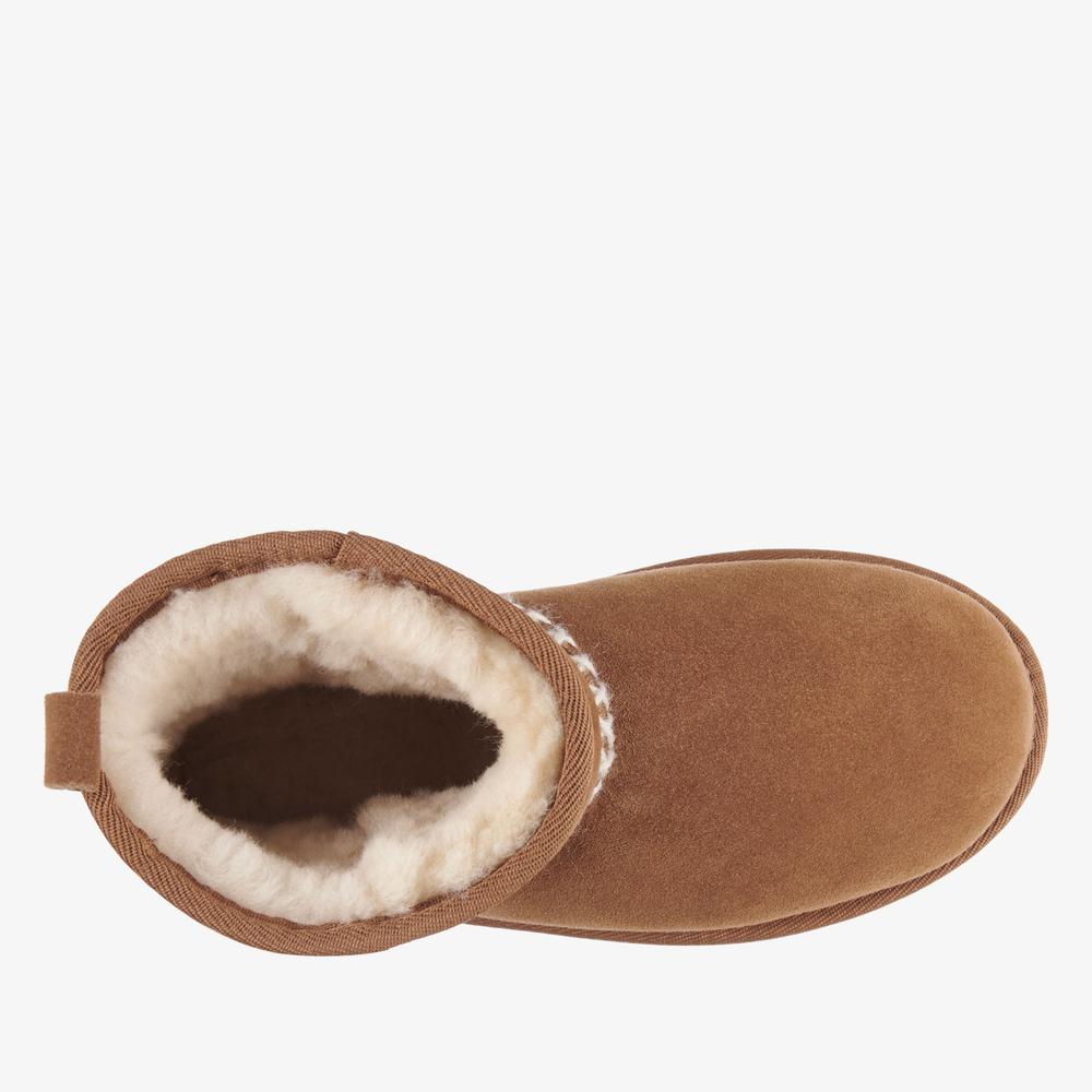 Topánky Emu Australia Stinger Knit Flatform W13143CHES - hnedé