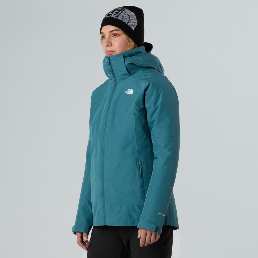 Dámská bunda The North Face Inlux Triclimate 0A8DZQFUK1 - modré