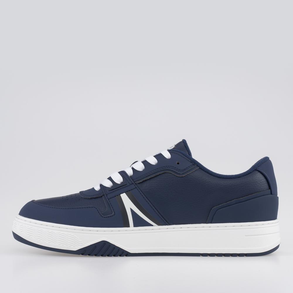 Topánky Lacoste Leather Colour-Pop Trainers 743SMA0075-092 - tmavomodré