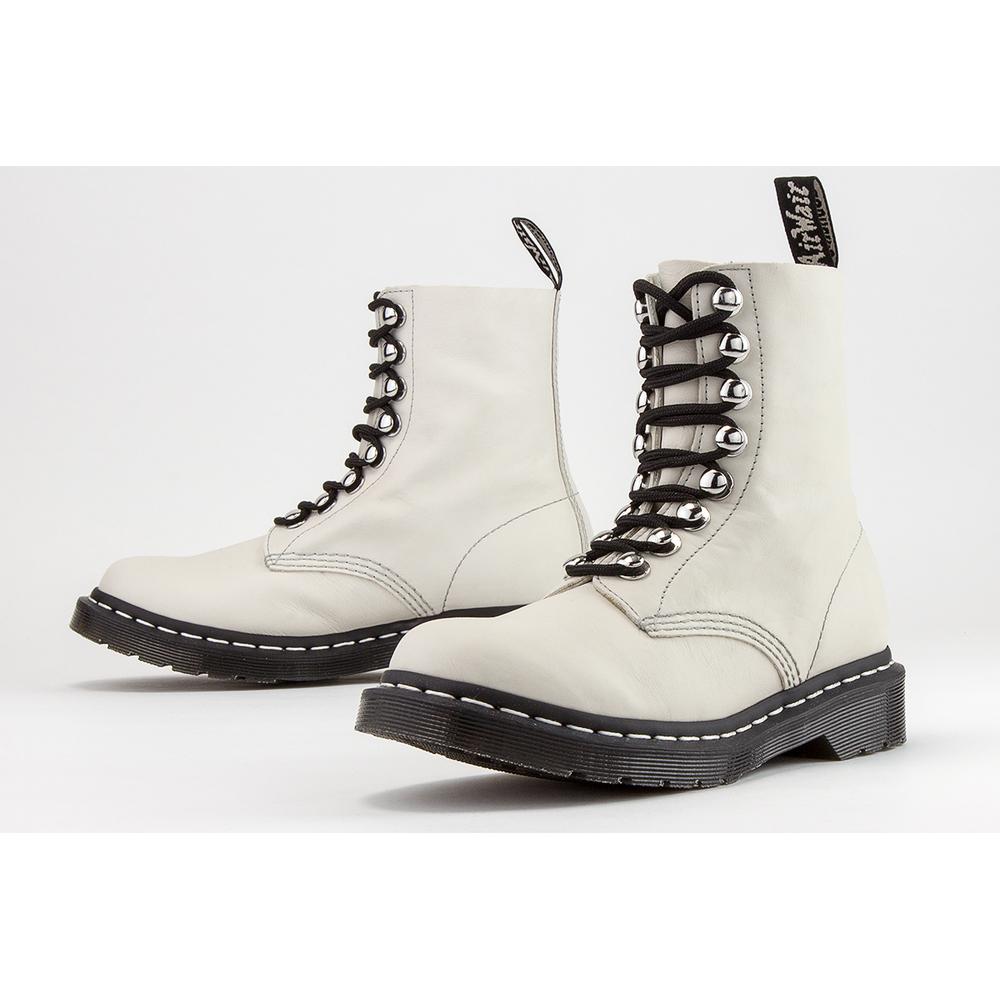 Topánky Dr. Martens 1460 Pascal HDW 26104115 - biele