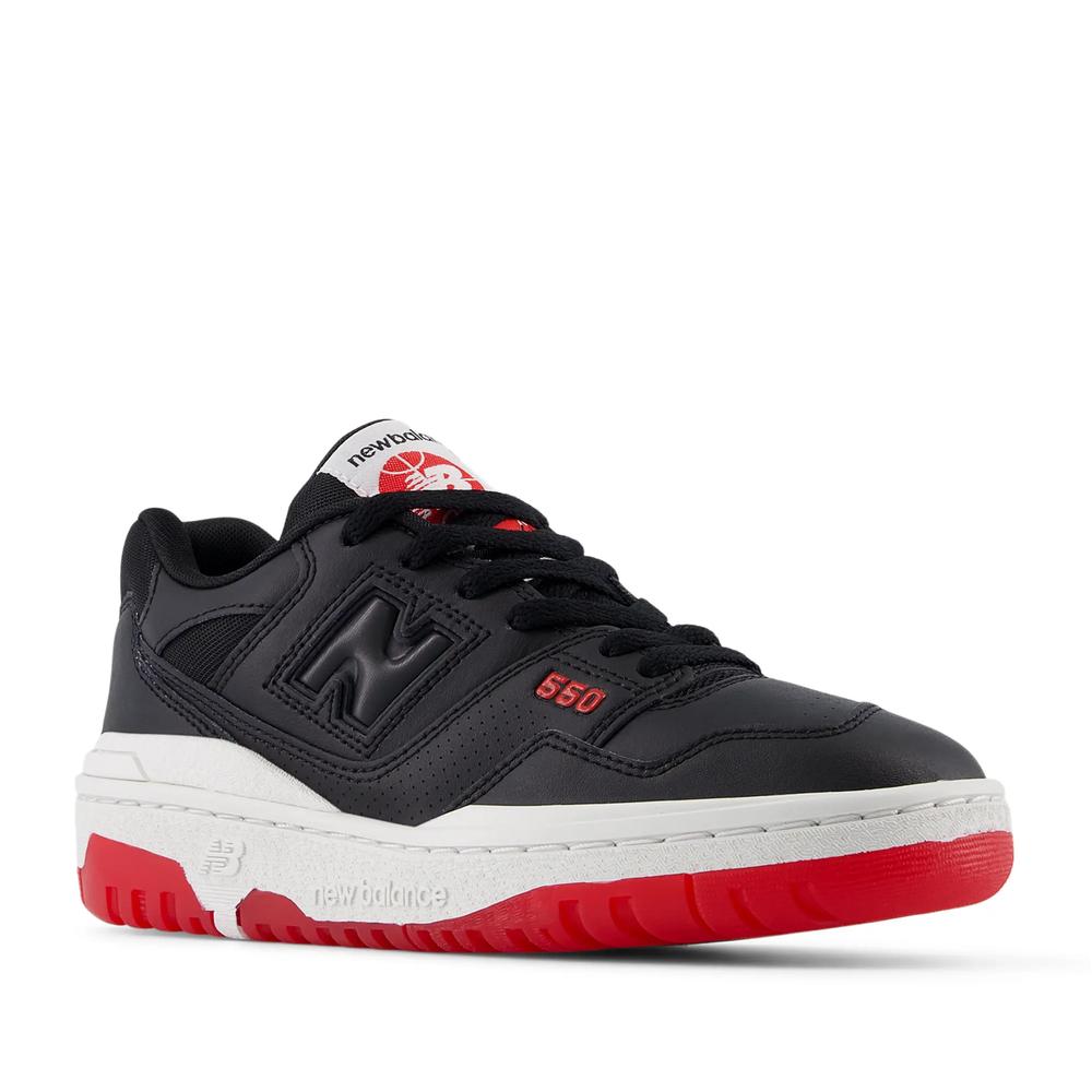 Detské topánky New Balance GSB550KB - čierne