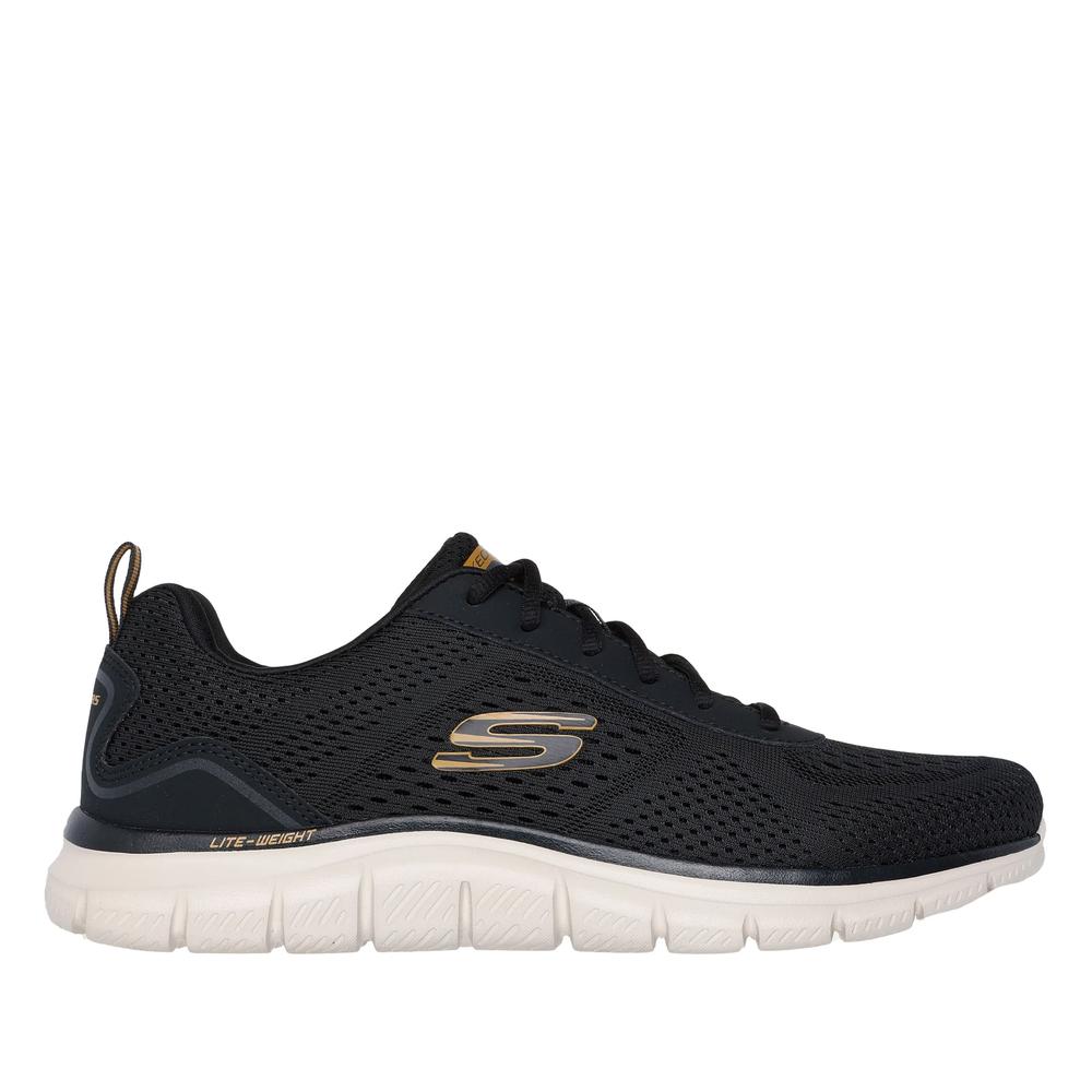Topánky pánske Skechers Track Leshur 232758BLK - čierne