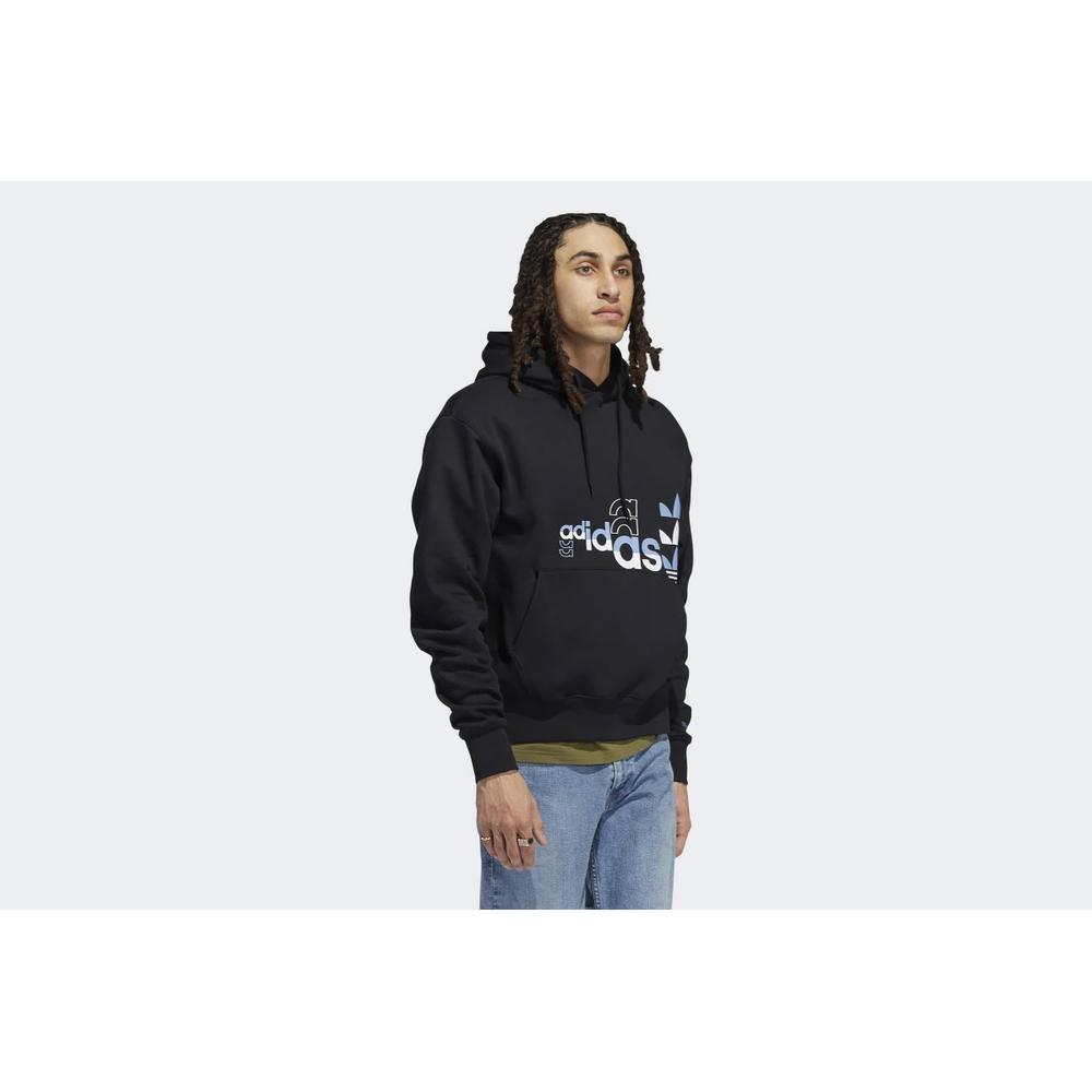 Blúza adidas Originals Logo Play Hoodie H31323 - čierne