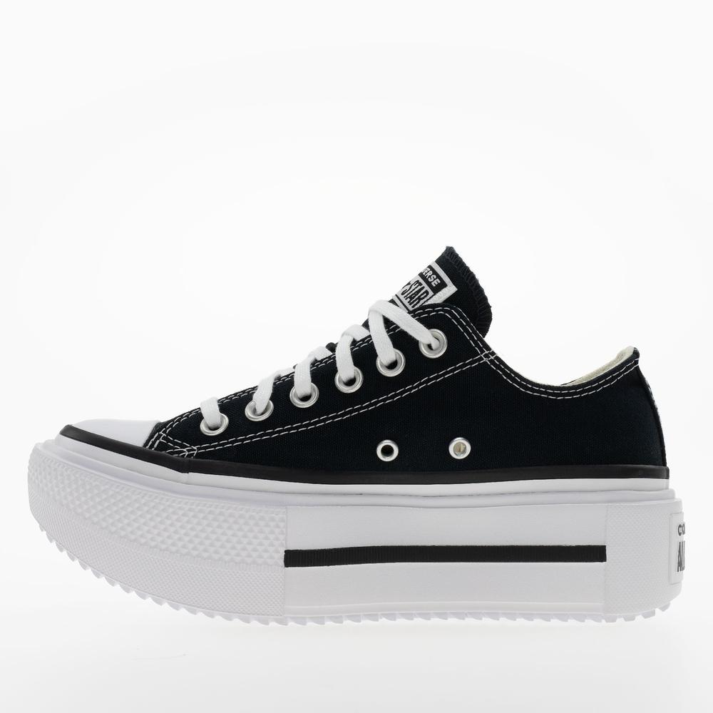 Dámske topánky Converse Chuck Taylor All Star Lift Platform Leather A15490C - čierne