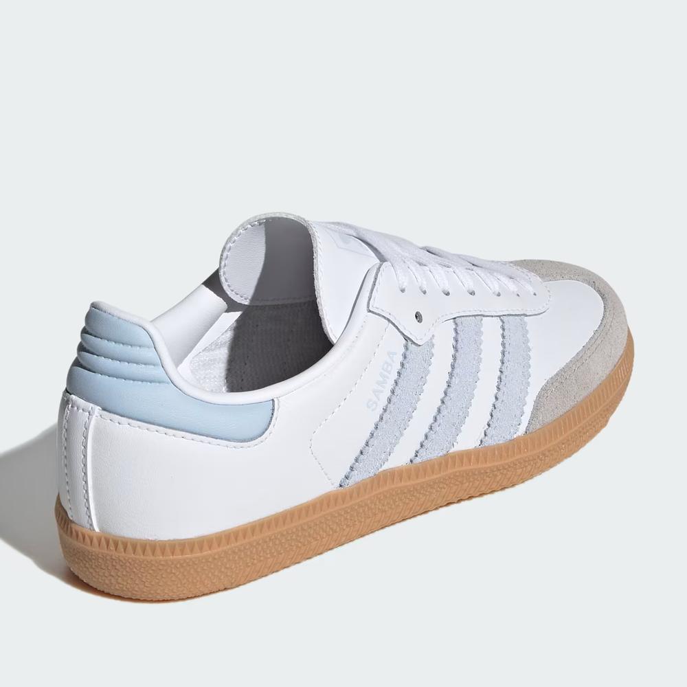 Detské topánky adidas Originals Samba OG J JQ2019 - biele