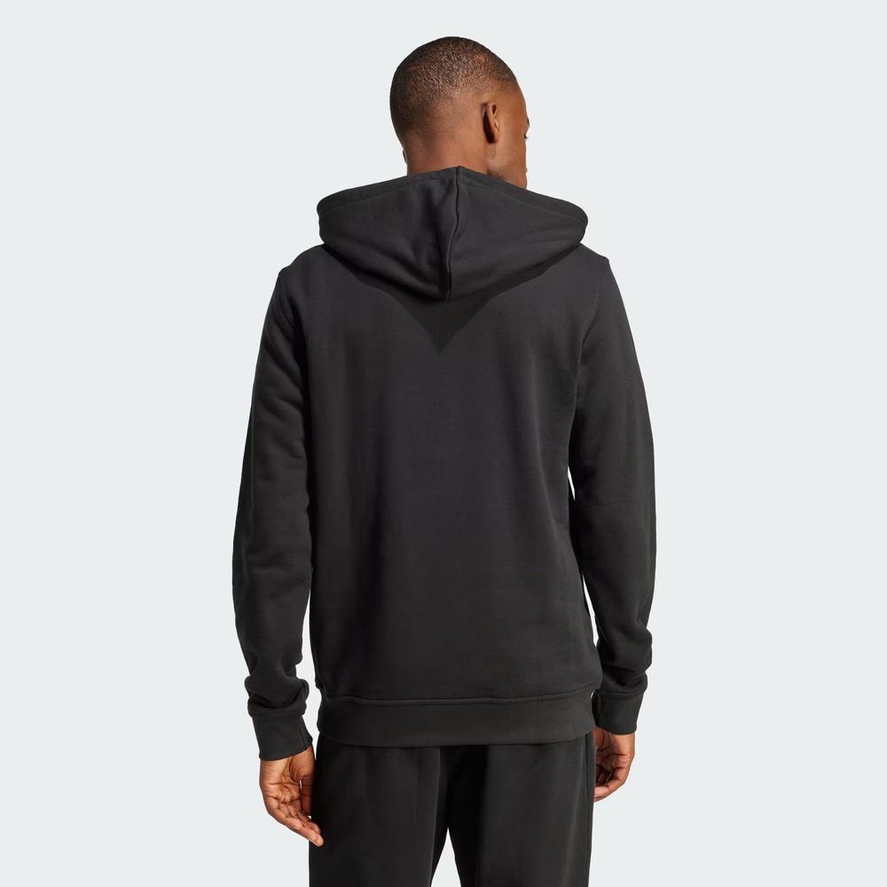 Mužský blúza adidas Originals Trefoil Essentials Hoodie French Terry JD2404 - čierne