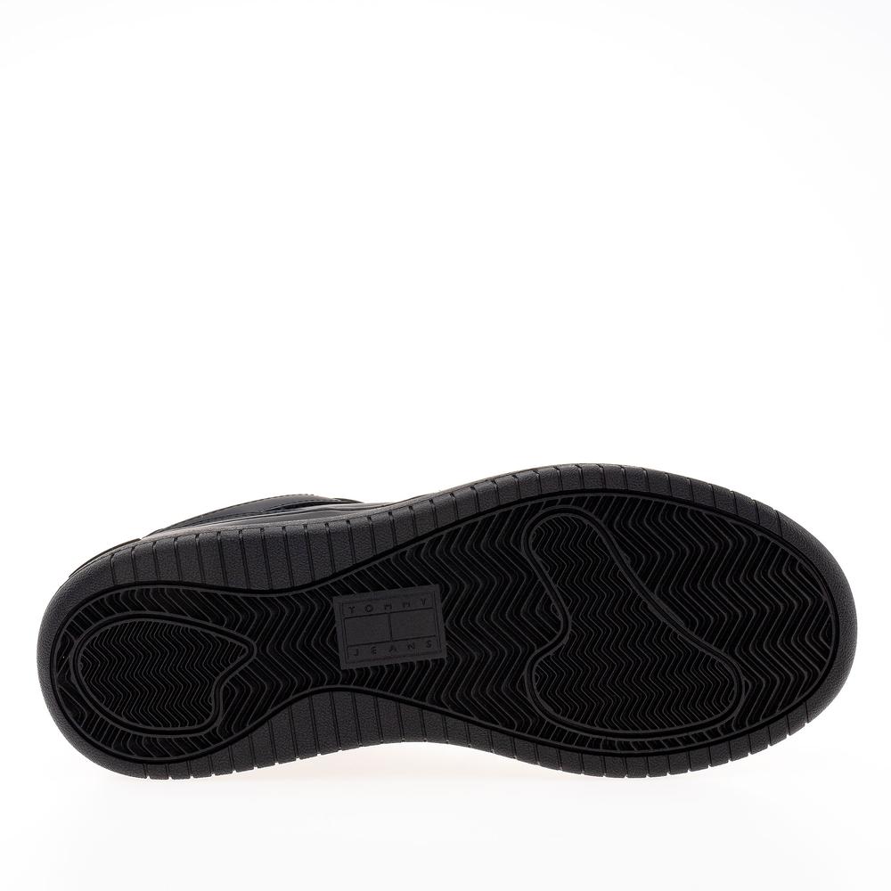 Topánky Tommy Hilfiger TJW Retro Basket Flatform Ess EN0EN02506-BDS - čierne