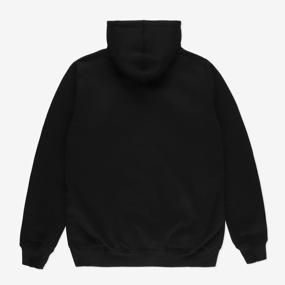 Blúza Prosto Klasyk Hoodie Ferras KL232MSWE2082 - čierne