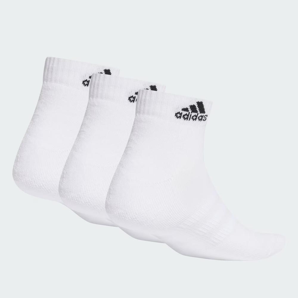 Ponožky adidas Sportswear Cushioned Sportswear Ankle Socks 3 Pairs HT3441 - biele