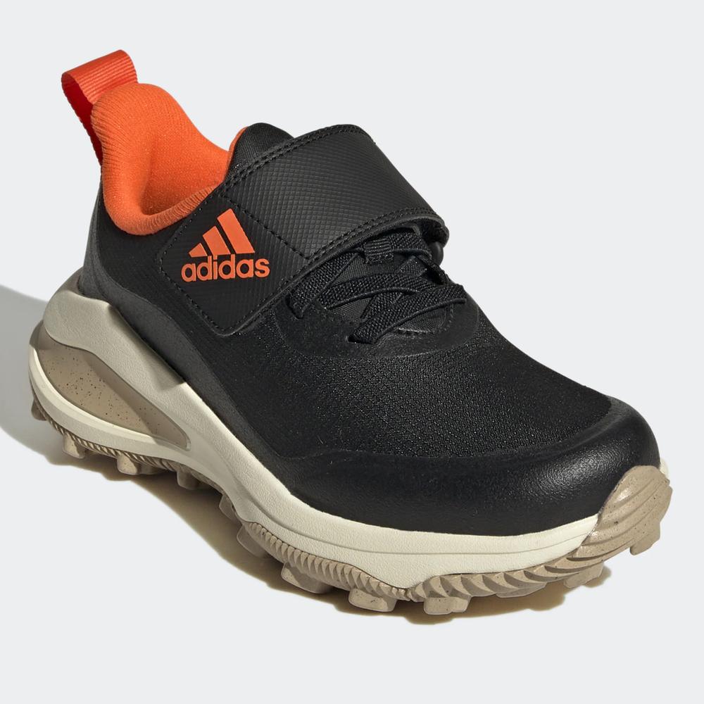 Topánky adidas Fortarun All Terrain Cloudfoam Sport Running Elastic Lace And Top Strap GZ1816 - čierne