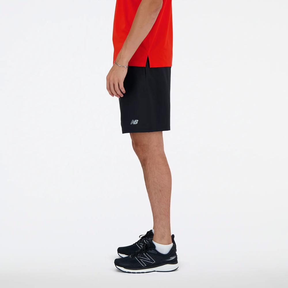 Pánske šortky New Balance MS41232BK - čierne